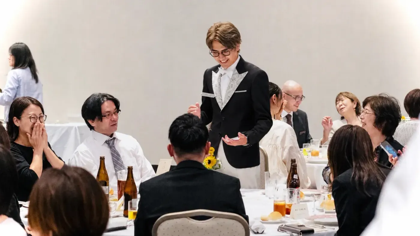結婚式・披露宴・二次会のマジック演出