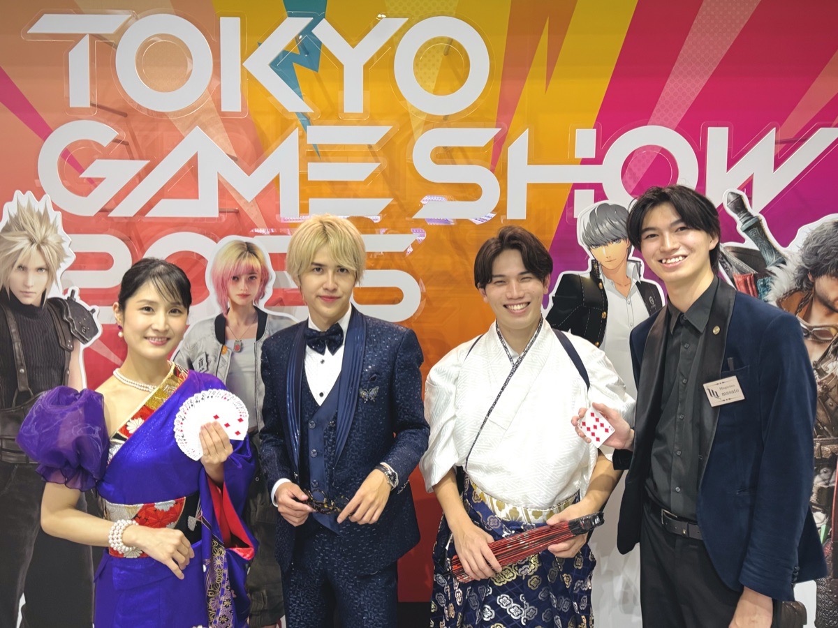 国際イベントのパーティーにマジシャンを派遣|東京ゲームショウ2026 インターナショナルパーティー事例